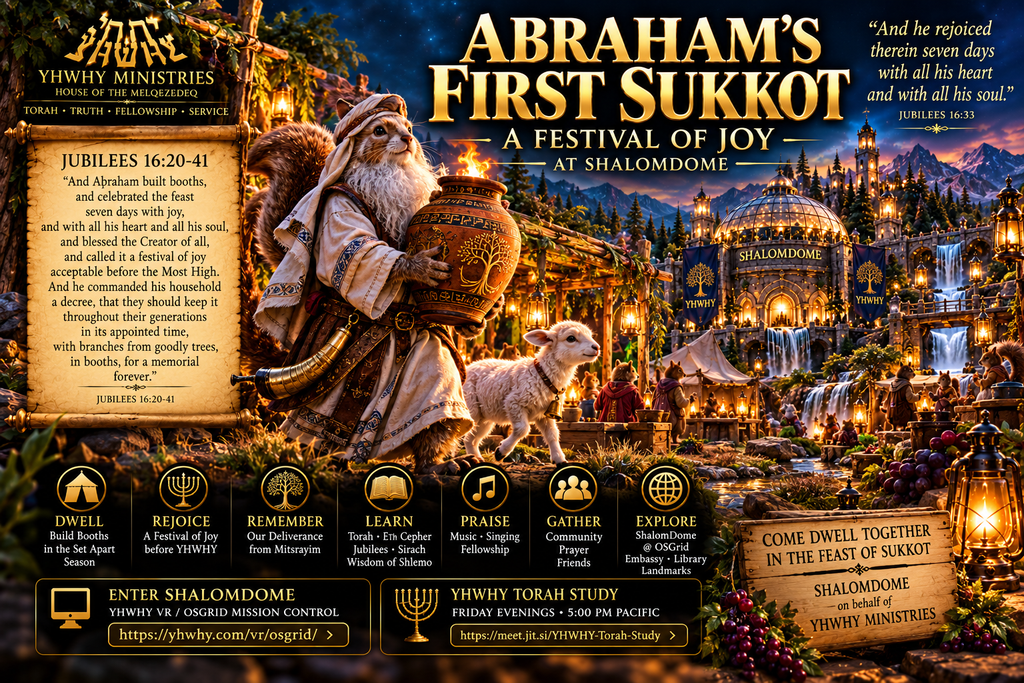 abraham’s first sukkot at shalomdome