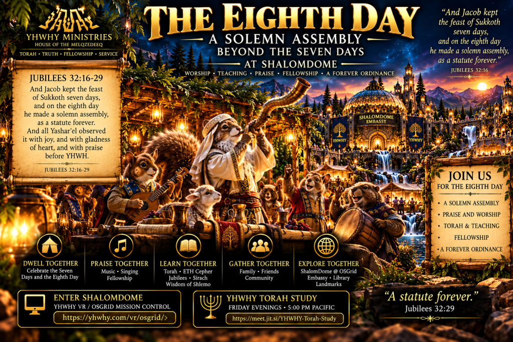 the eighth day at shalomdome pm